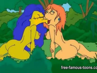 Simpsons 섹스 비디오 패러디