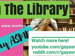 Asmr male - sa ang library (asmr role maglaro)